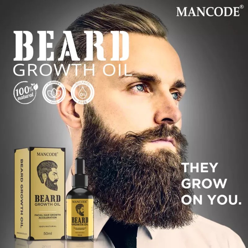 Mancode Beard Growth Oil (50ml)