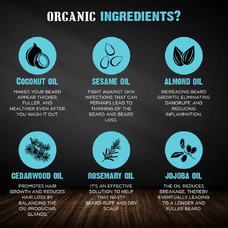 Mancode Beard Oil Cedar Wood & Rose Mary (60ml)