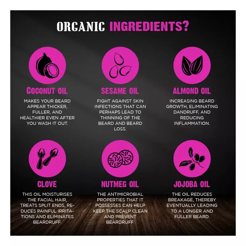 Mancode Beard Oil Clove & Nutmeg (60ml)