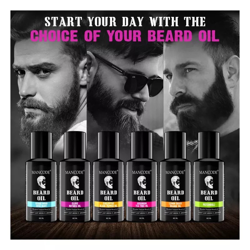 Mancode Beard Oil Clove & Nutmeg (60ml)