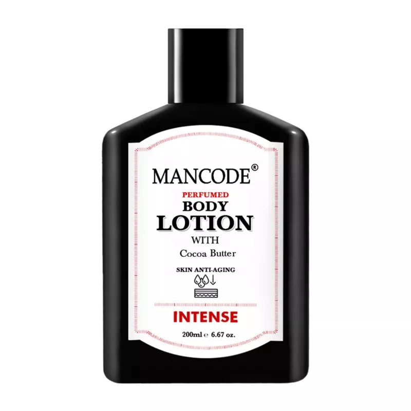 Mancode Intense Perfumed Body Lotion With Cocoa Butter For Men (200ml)