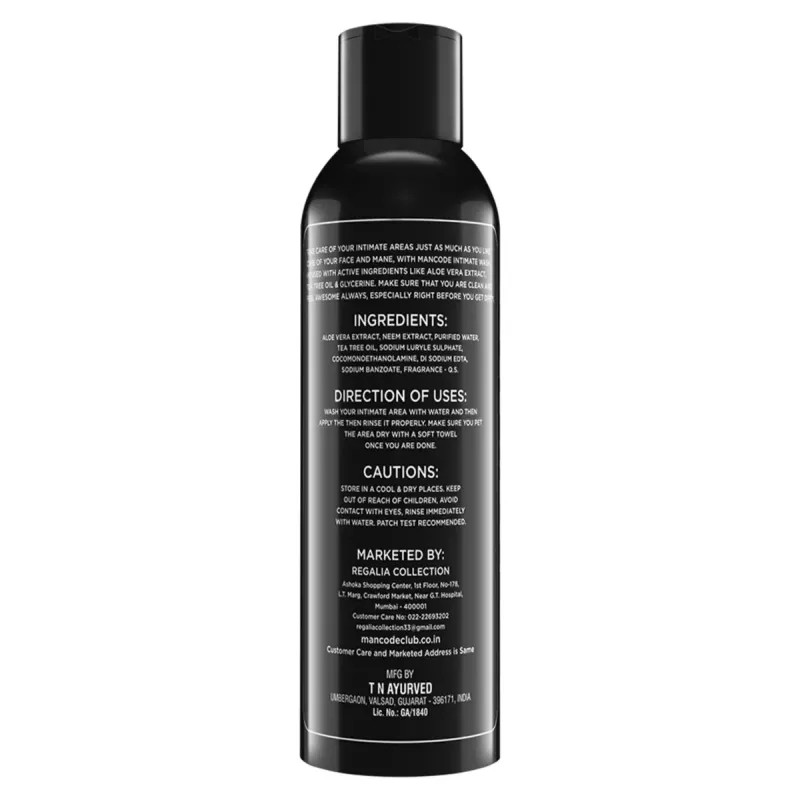 Mancode Men'S Intimate Wash (100ml)