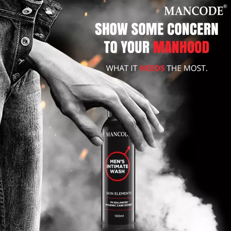 Mancode Men'S Intimate Wash (100ml)