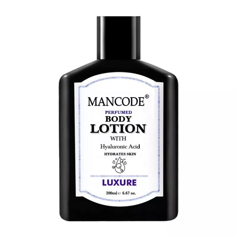 Mancode Luxure Perfumed Body Lotion With Hyaluronic Acid For Men (200ml)