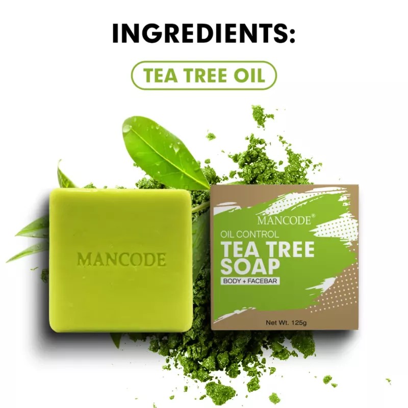 Mancode Oil Control Tea Tree Soap (125g)