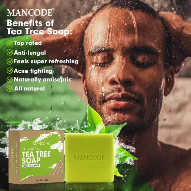 Mancode Oil Control Tea Tree Soap (125g)