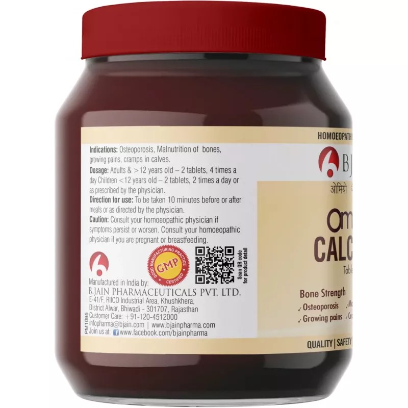 BJain Omeo Calcium Tablets (450g)