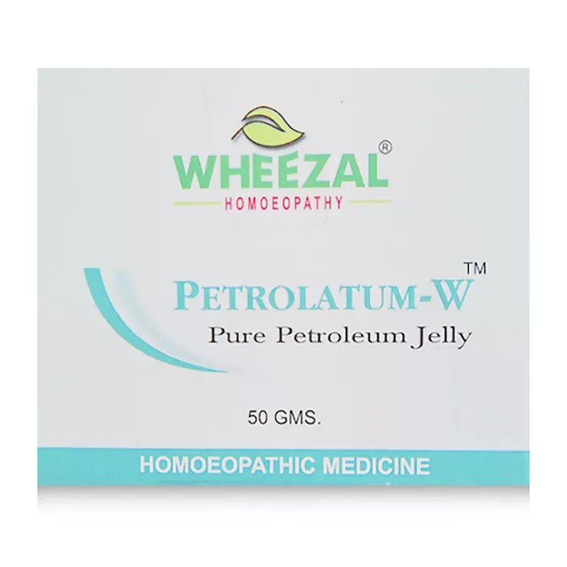 Wheezal Petrolatum-W Pure Petroleum Jelly (50g)