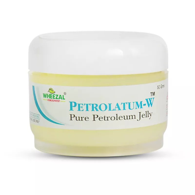 Wheezal Petrolatum-W Pure Petroleum Jelly (50g)