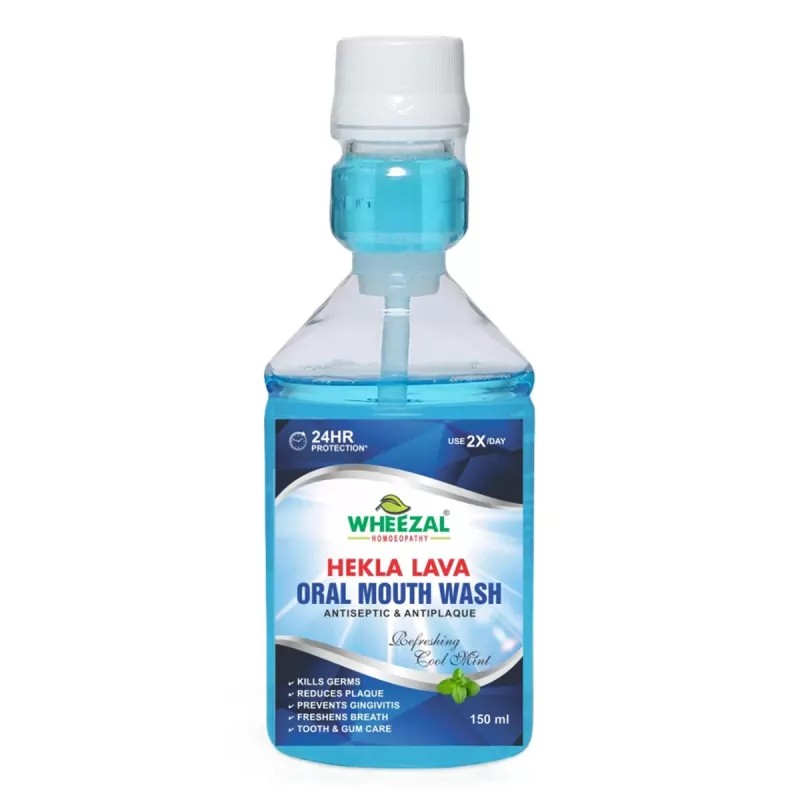 Wheezal Hekla Lava Mouth Wash (150ml)