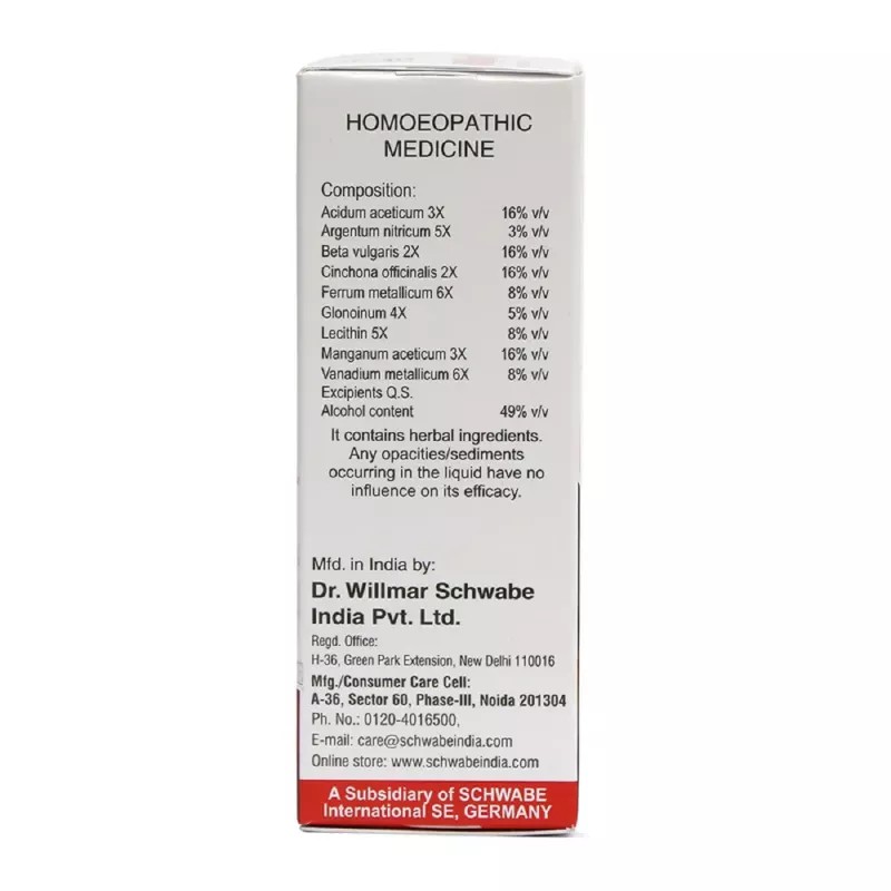 Willmar Schwabe India Willfort Anemia Drops (30ml)