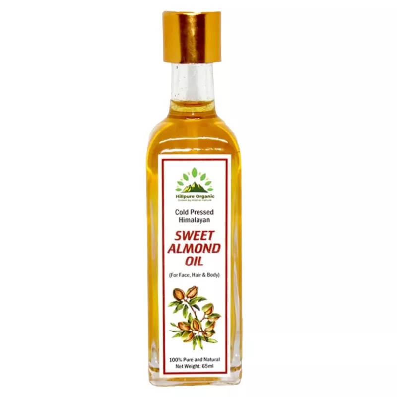 Hillpure Organic Sweet Almond Oil (65ml)