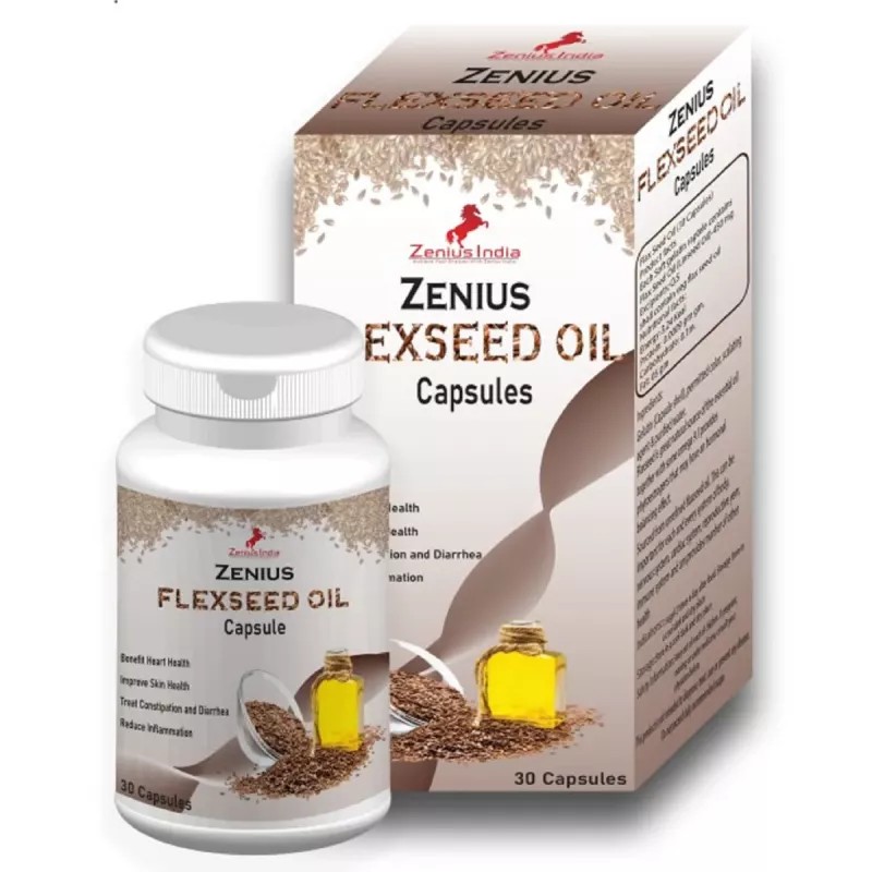Zenius India Flaxseed Oil Capsules (30cap)