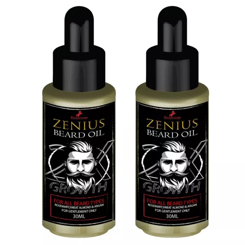 Zenius India Beard Oil (30ml, Pack of 2)