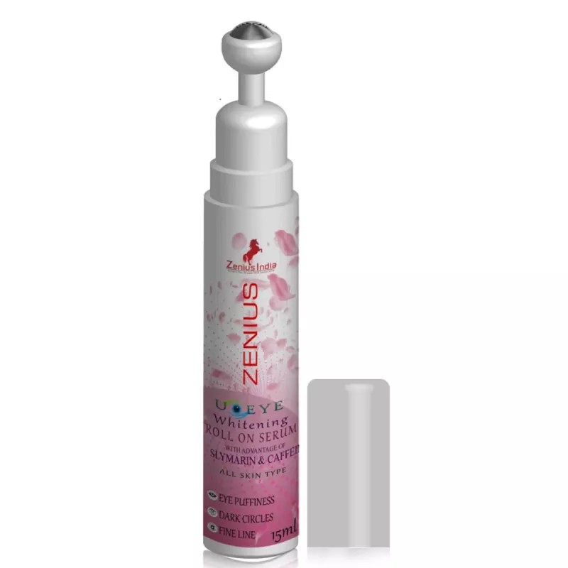 Zenius India U Eye Whitening Roll On Serum (15ml, Pack of 3)