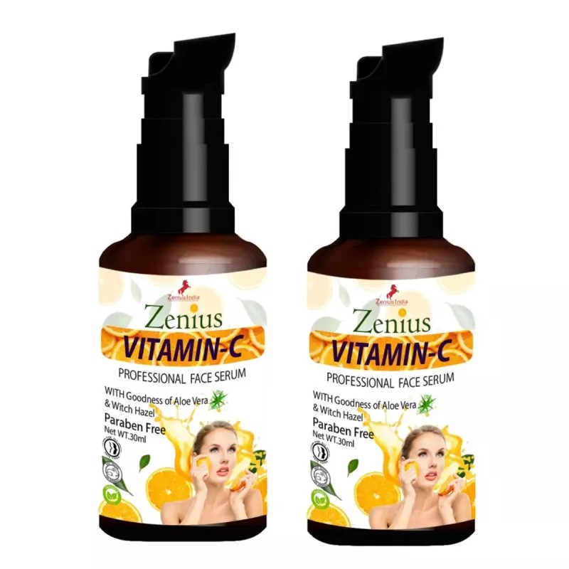 Zenius India Vitamin C Face Serum (30ml, Pack of 2)