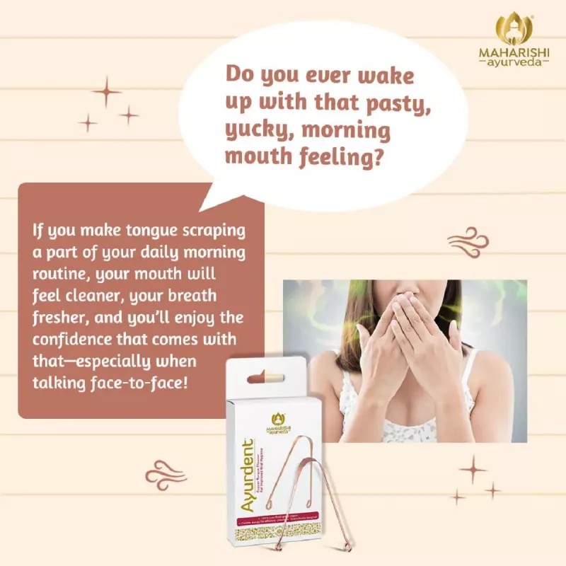 Maharishi Ayurveda Ayurdent Tongue Cleaner Copper (1pcs)