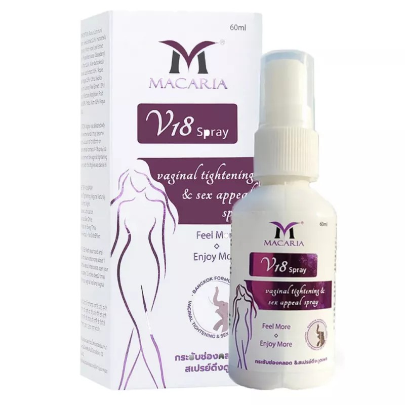 Macaria V18 Vaginal Tightening Spray (60ml)