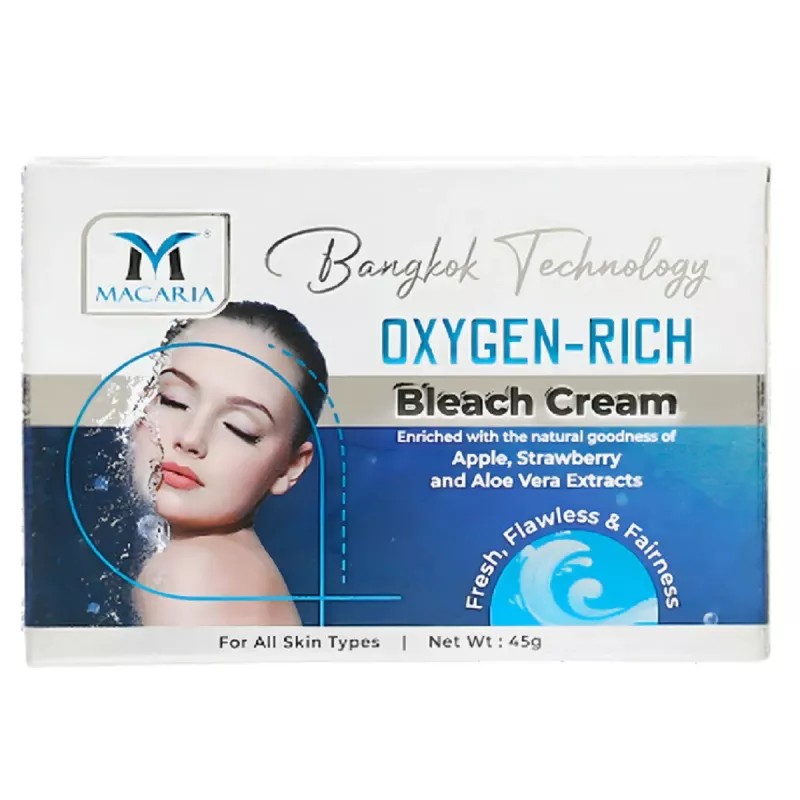 Macaria Oxygen-Rich Bleach Cream (45g)