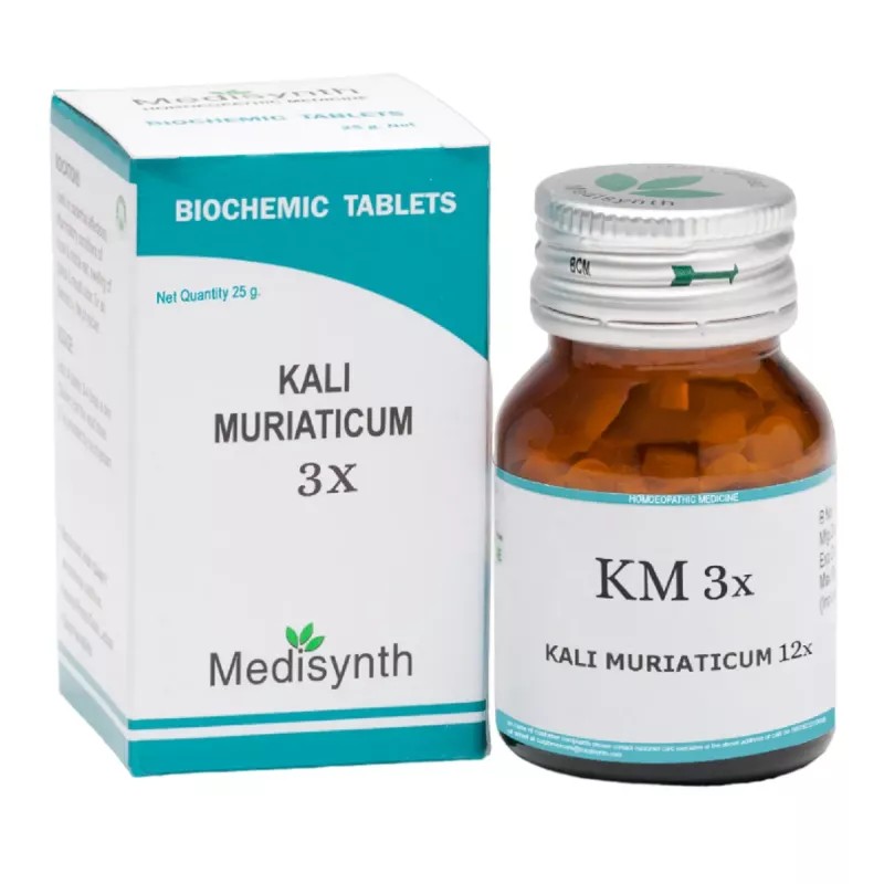 Medisynth Kali Muriaticum 3X (25g)
