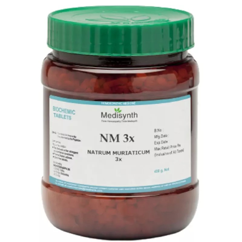 Medisynth Natrum Muriaticum 3X (450g)