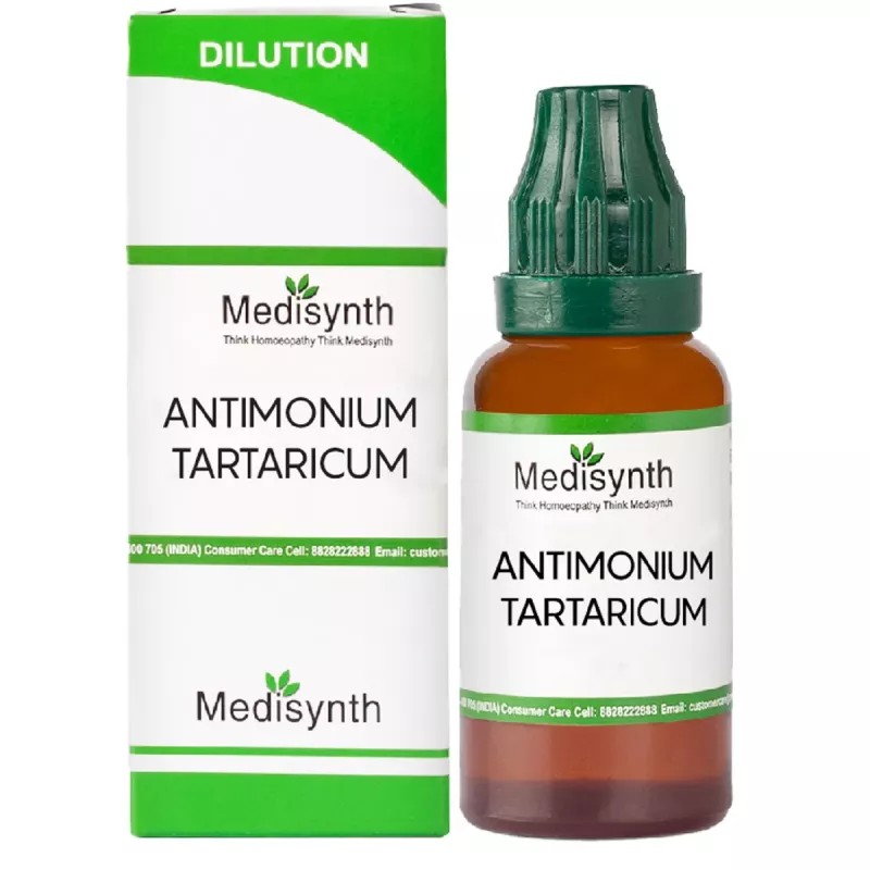 Medisynth Antimonium Tartaricum 30 CH (30ml)