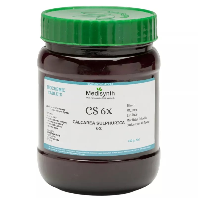 Medisynth Calcarea Sulphurica 6X (450g)