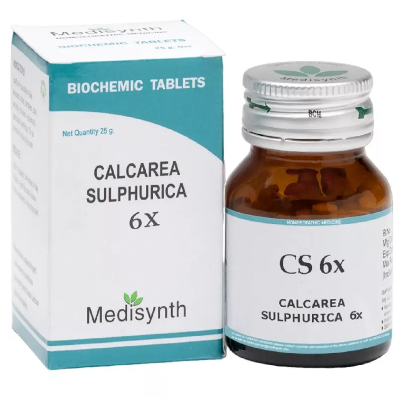 Medisynth Calcarea Sulphurica 6X (25g)