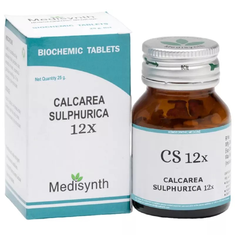 Medisynth Calcarea Sulphurica 12X (25g)