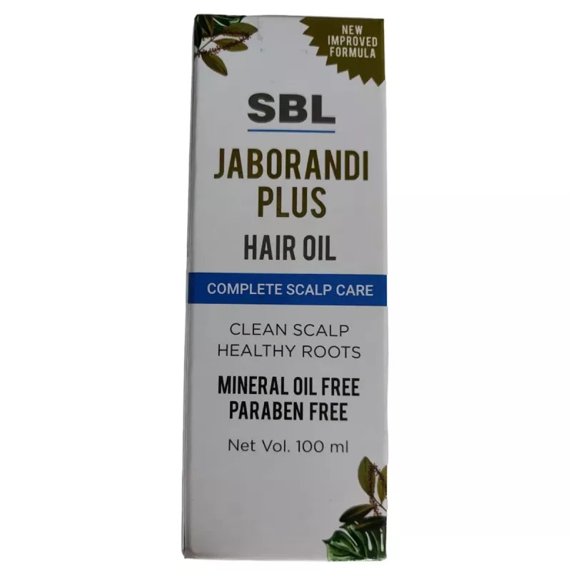 SBL Jaborandi Plus Mineral Oil Free Hair Oil (100ml)