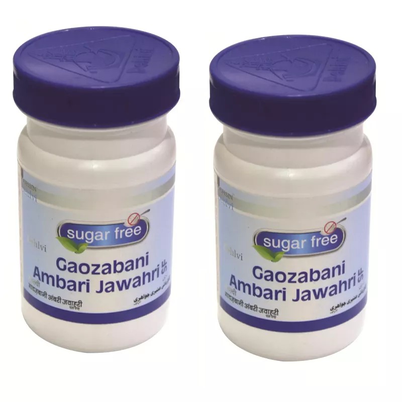 Dehlvi Remedies Gaozabani Ambari Jawahri (Suger free) (250g, Pack of 2)