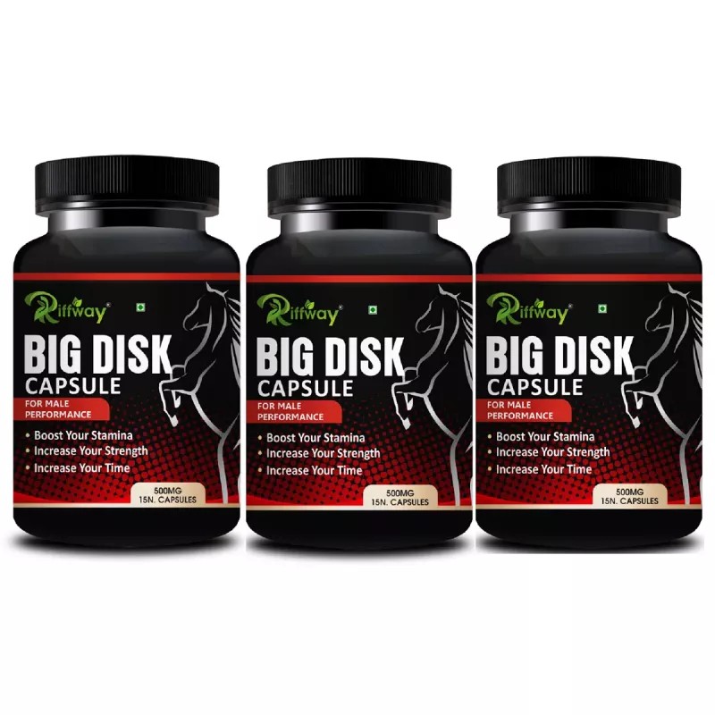 Riffway Big Disk (15caps, Pack of 3)