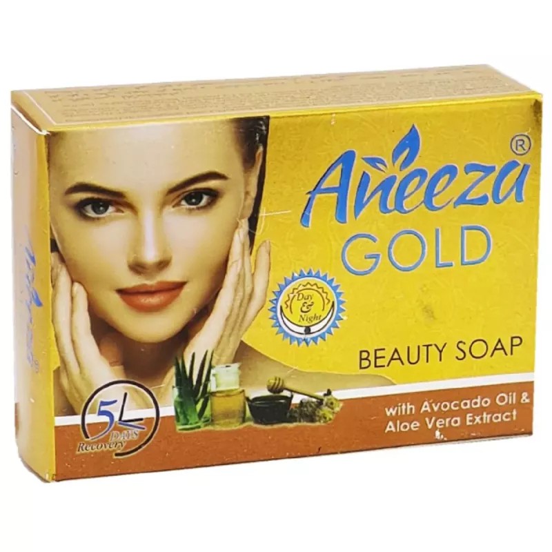 Aneeza Gold Beauty Soap (90g, Pack of 2)