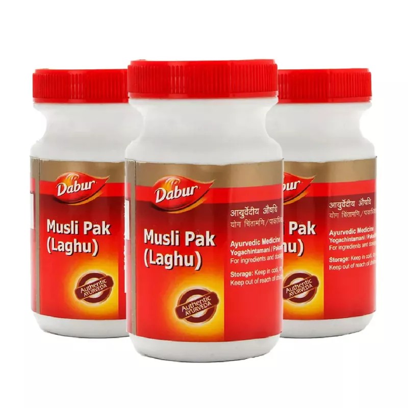 Dabur Musli Pak (Laghu) (125g, Pack of 3)