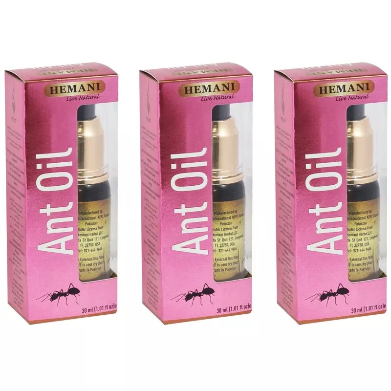 Hemani Ant Oil (30ml, Pack of 3)