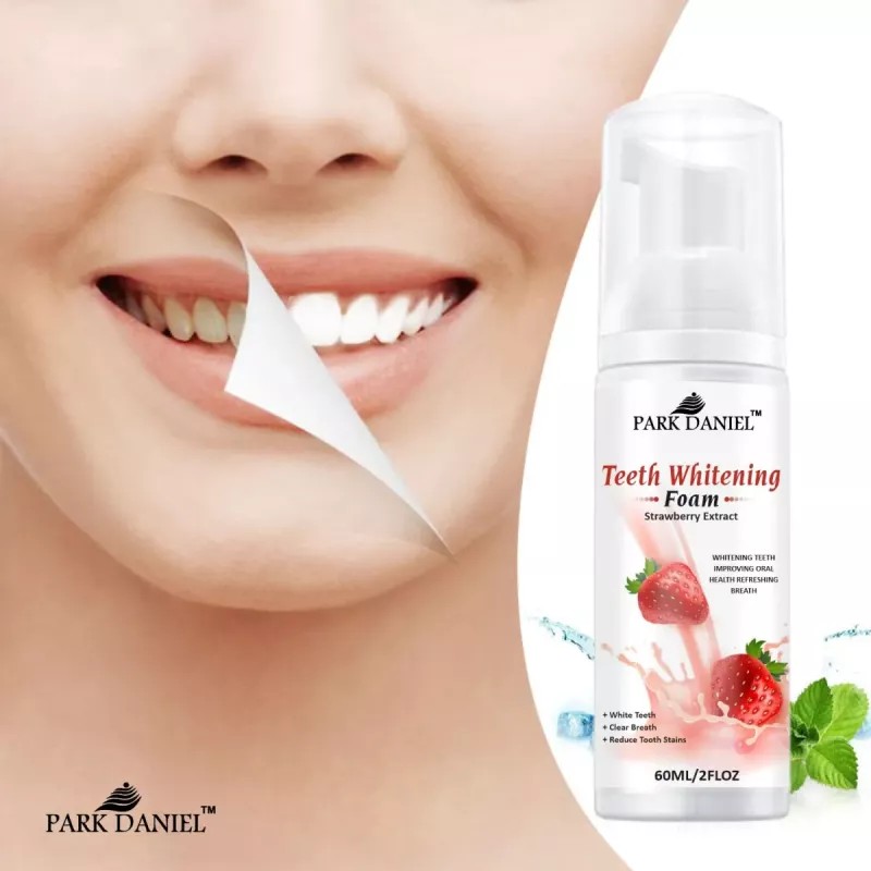 Park Daniel Teeth Whitening Foam (60ml, Pack of 4)