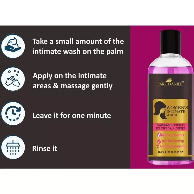 Park Daniel Women'S Intimate Wash (100ml, Pack of 2)
