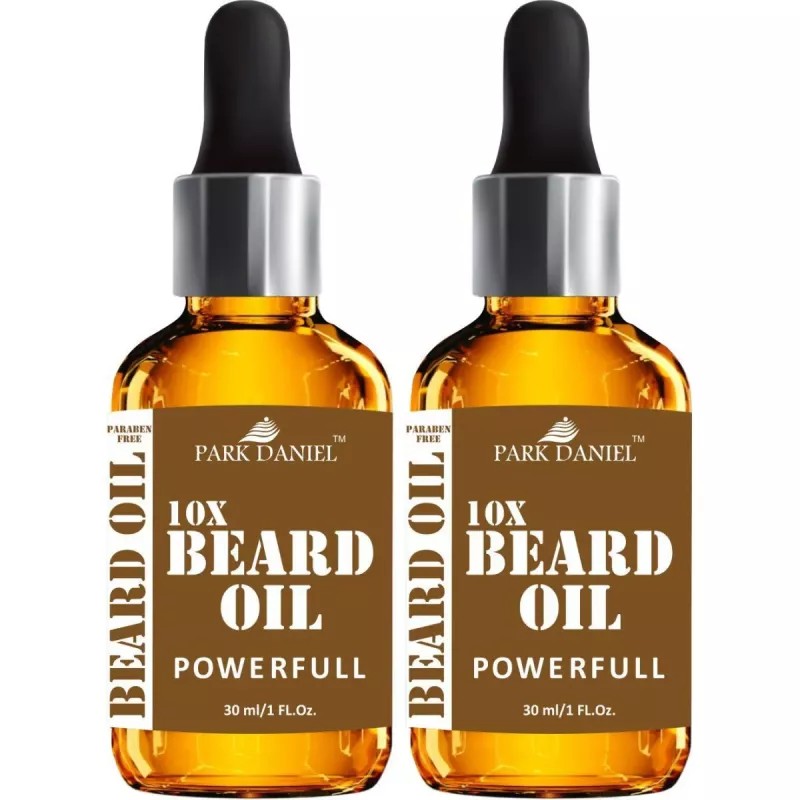 Park Daniel 10X Beard Oil Powerfull (30ml, Pack of 2)