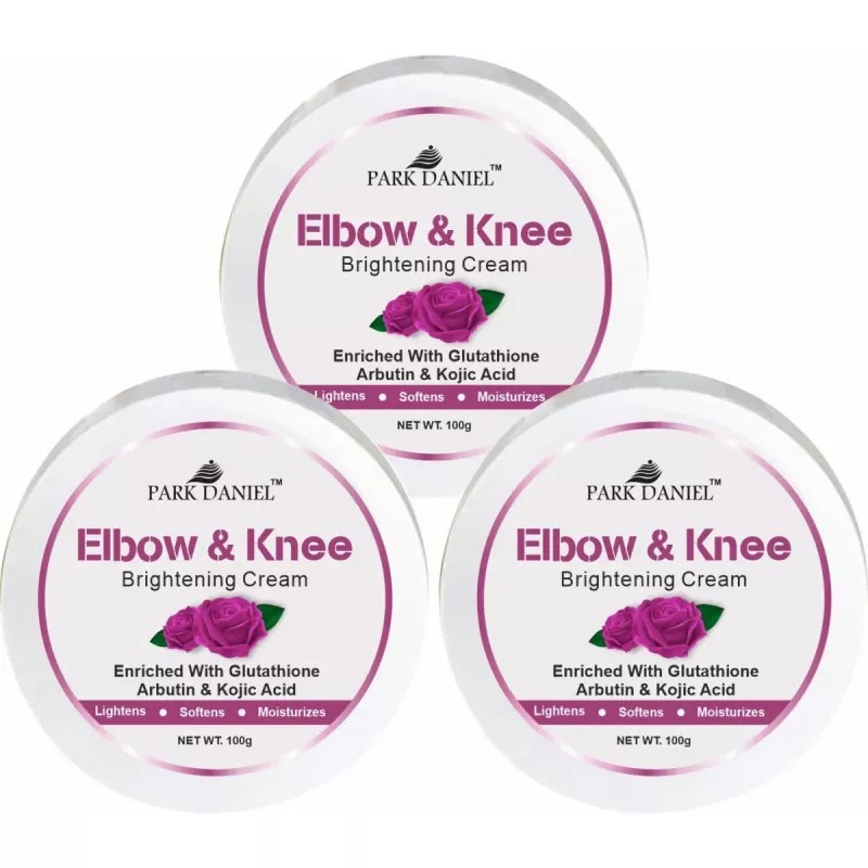 Park Daniel Elbow & Knee Brightening Cream (100g, Pack of 3)