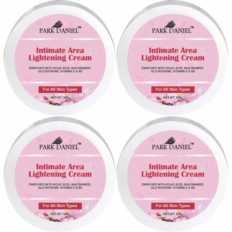 Park Daniel Intimate Area Lightening Cream (100g, Pack of 4)