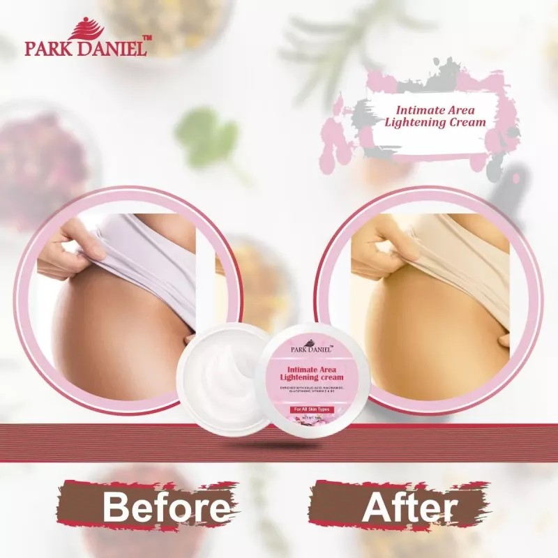 Park Daniel Intimate Area Lightening Cream (100g, Pack of 4)