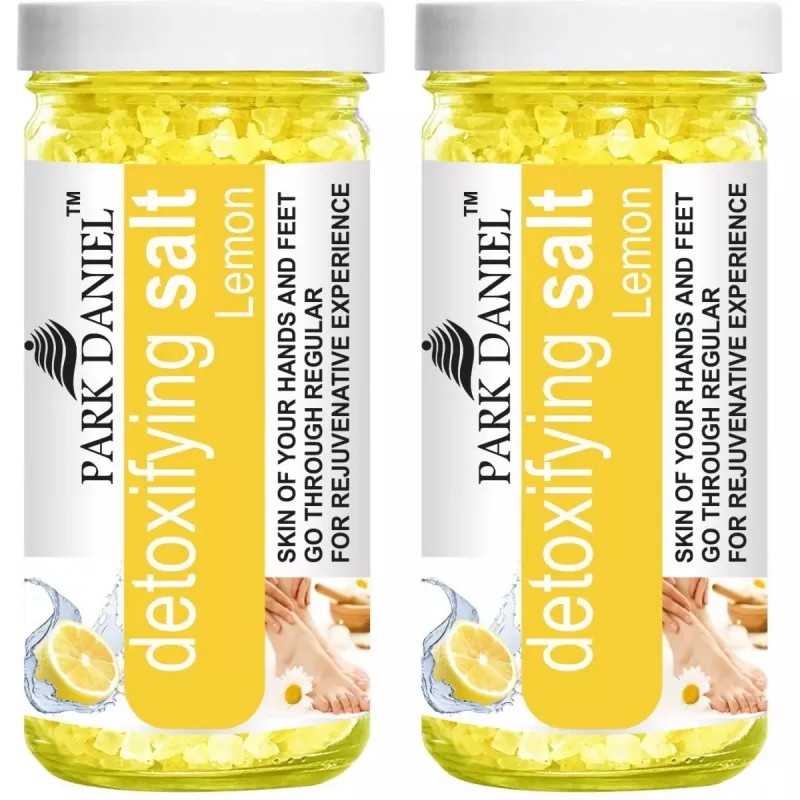 Park Daniel Lemon Bath Salt (200g, Pack of 2)