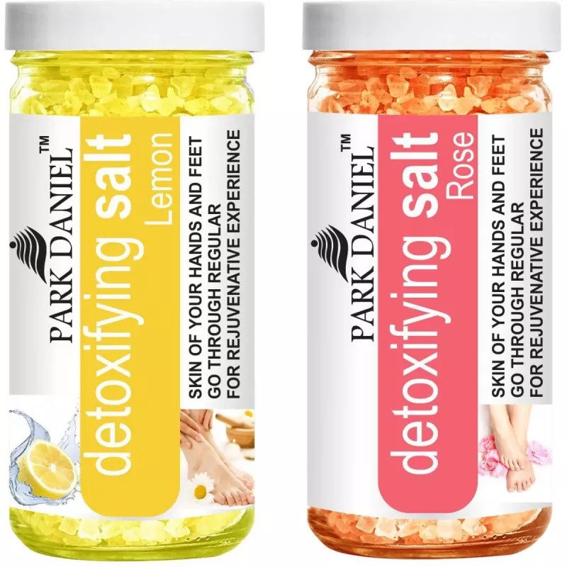 Park Daniel Lemon Salt & Rose Salt Combo (Each 200g) (1Pack)