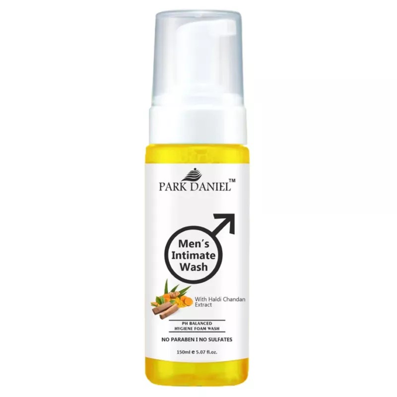 Park Daniel Men'S Intimate Wash With Haldi Chandan Extract (150ml)