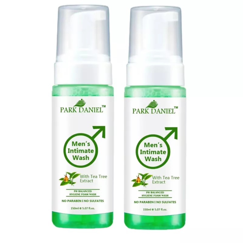Park Daniel Men'S Intimate Wash With Tea Tree Extract (150ml, Pack of 2)
