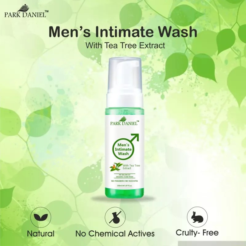 Park Daniel Men'S Intimate Wash With Tea Tree Extract (150ml, Pack of 2)
