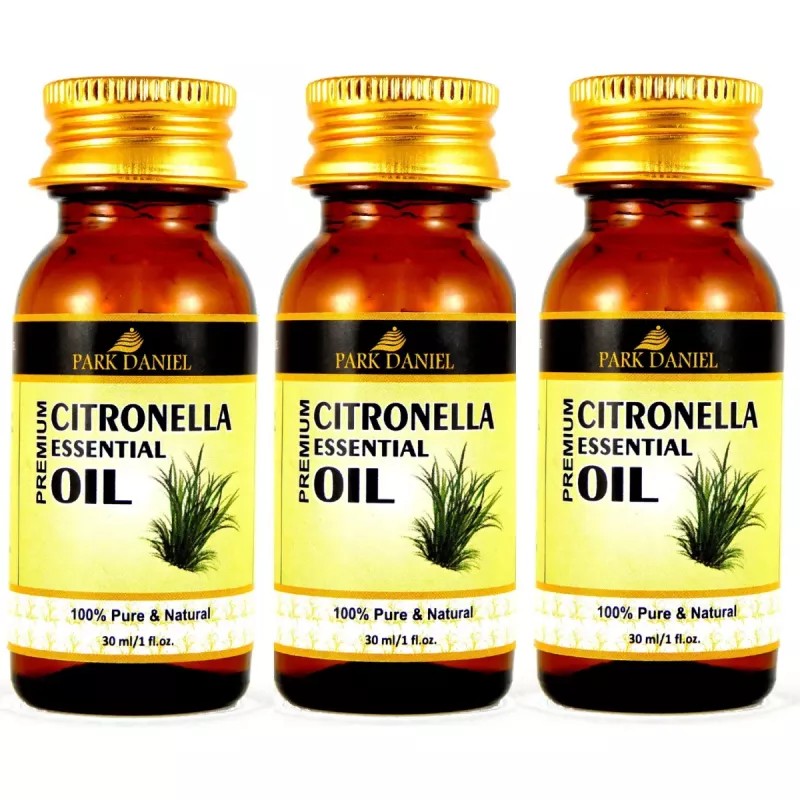 Park Daniel Premium Citronella Essential Oil (30ml, Pack of 3)