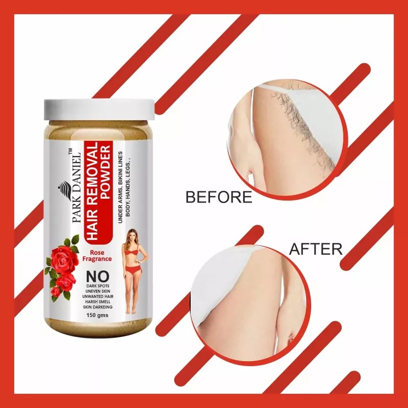 Park Daniel Hair Removal Powder Rose Fragrance (150g)