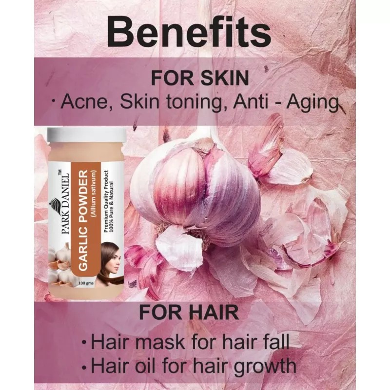 Park Daniel Amba Haldi Powder + Garlic Powder (Each 100g) (1Pack)