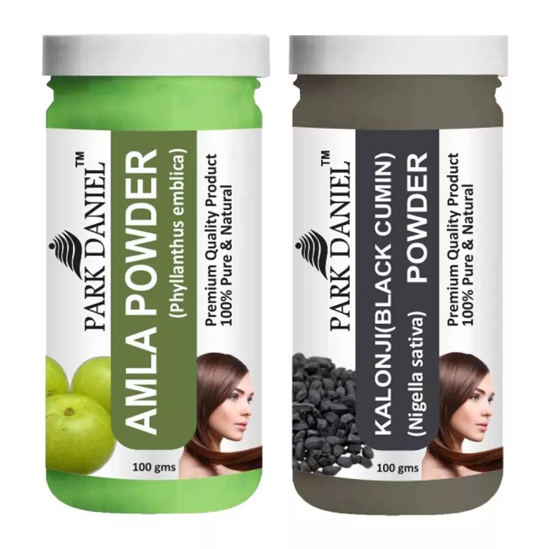 Park Daniel Amla Powder + Kalonji Powder (Each 100g) (1Pack)
